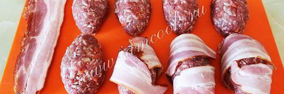 ленивые голубцы в беконе