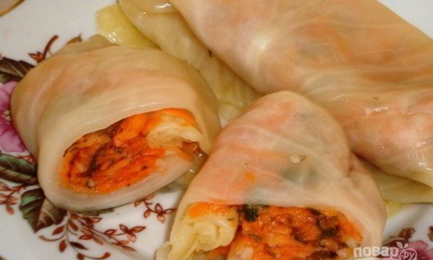 Рецепт маринованных голубцов с морковью по-корейски
