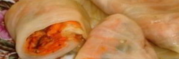 маринованные голубцы с морковью по-корейски