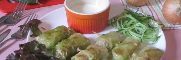 мини-голубцы на шпажках