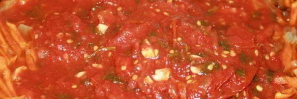 нежнейшие ленивые голубцы в томатно-сметанном соусе в духовке