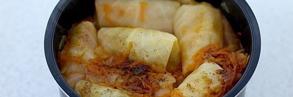 постные голубцы с грибами и рисом