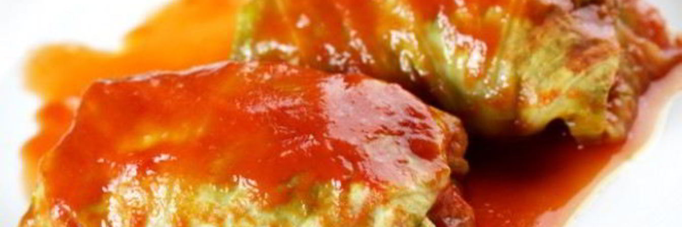 Постные голубцы с картошкой