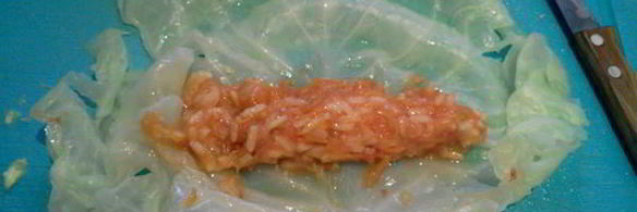 постные голубцы