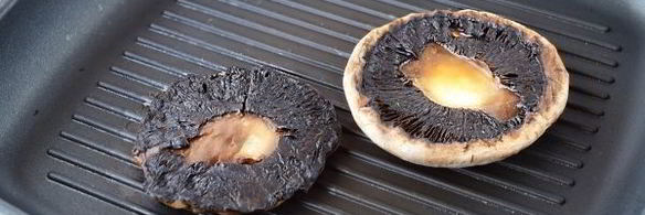 фаршированные грибы с сыром в духовке