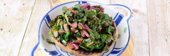 фаршированные грибы с сыром в духовке