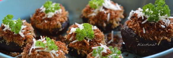 фаршированные шампиньоны