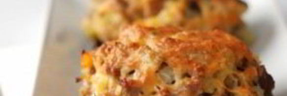 фаршированные шляпки шампиньонов