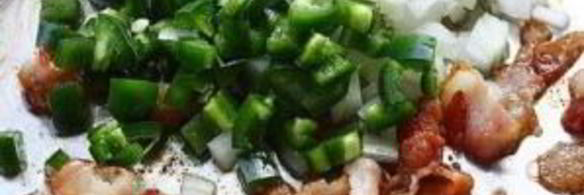 грибы, фаршированные беконом