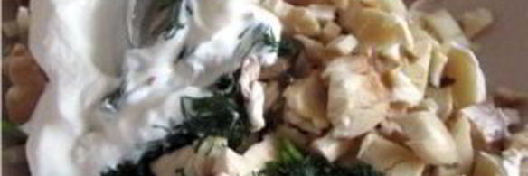 грибы, фаршированные креветками