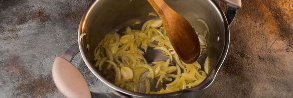 грибы, фаршированные перловкой