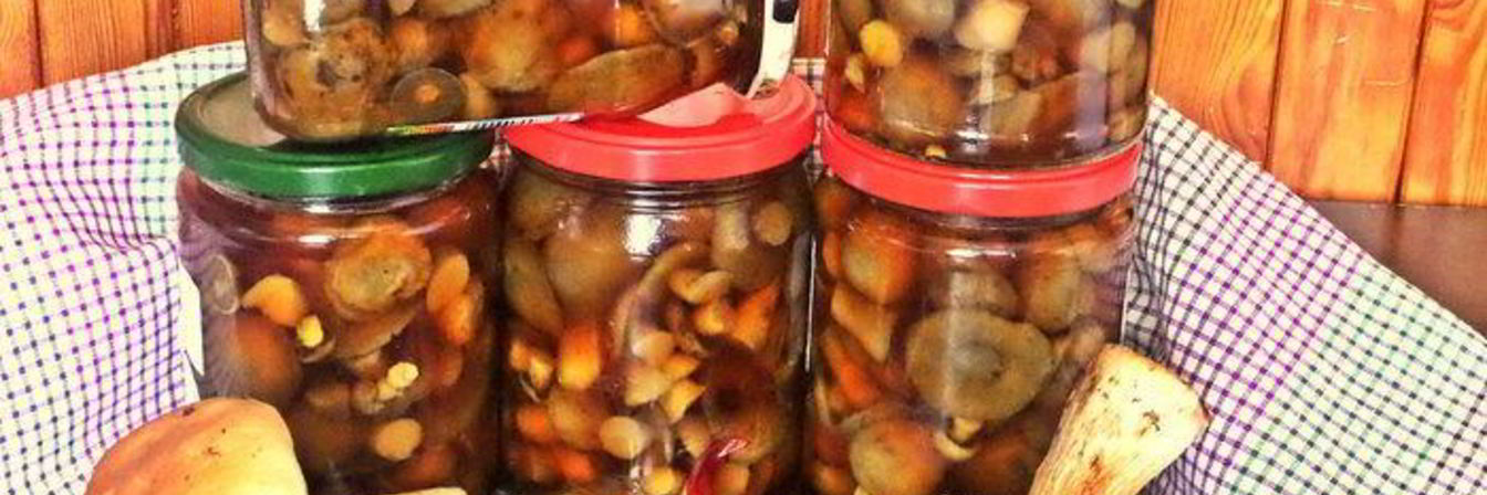 Грибы в маринаде