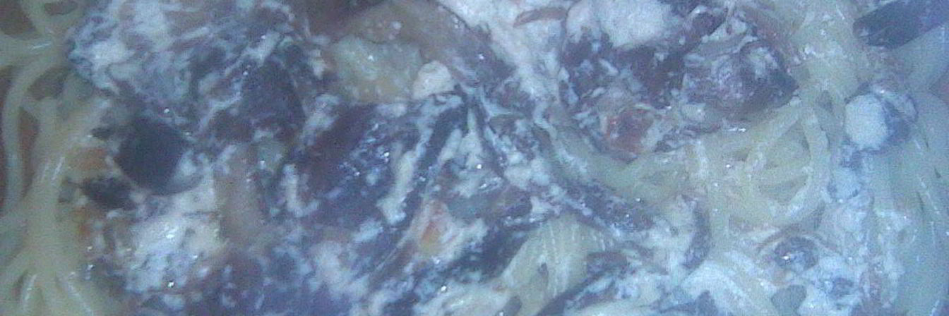 Грибы в сливочном соусе