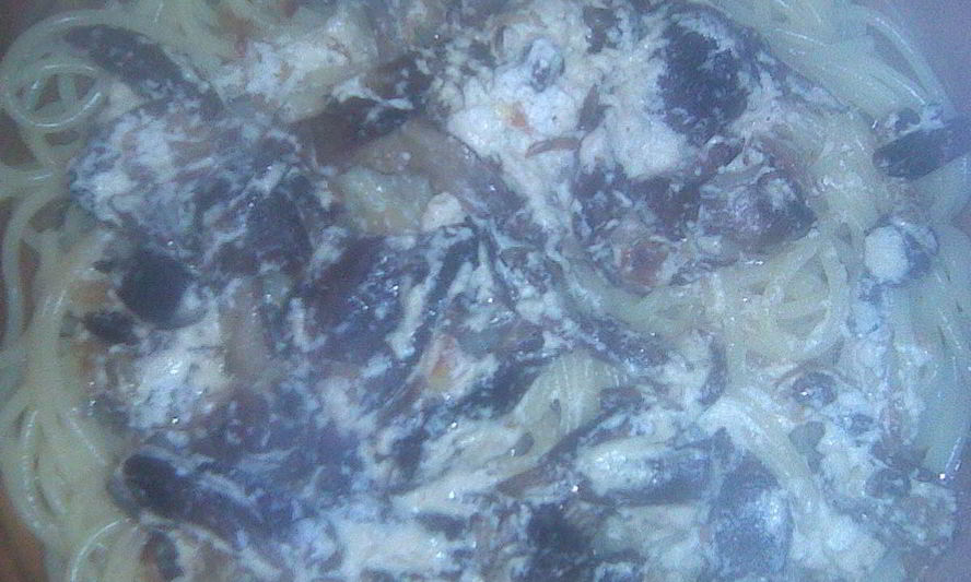 Рецепт грибов в сливочном соусе