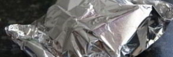 грибы, запеченные в фольге