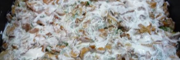 лисички в духовке