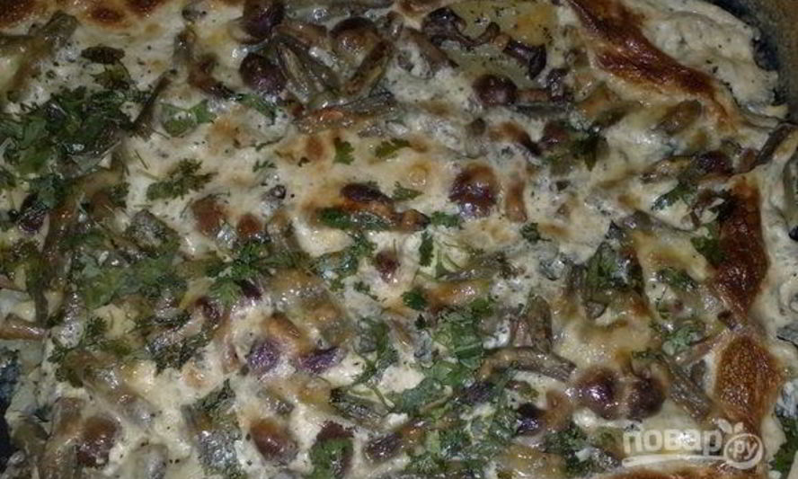 Рецепт опят в духовке
