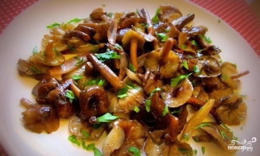 Рецепт опят жареных в мультиварке
