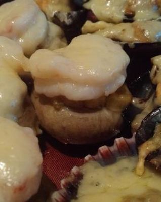 Шампиньоны фаршированные Миллионные