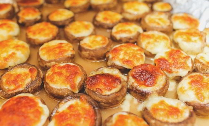 Рецепт шампиньонов, фаршированных сыром