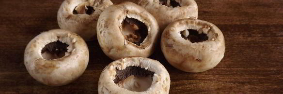 шампиньоны фаршированные ветчиной