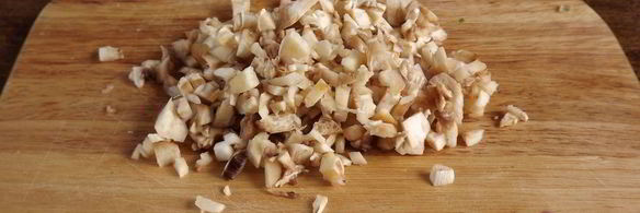 шампиньоны фаршированные ветчиной