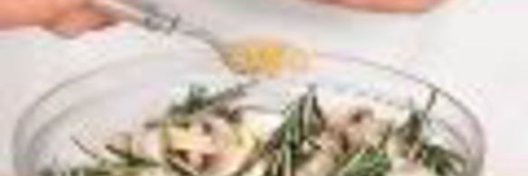 шампиньоны с розмарином и чесноком