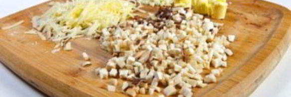 шампиньоны в беконе в духовке