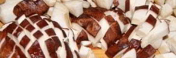 тушеные белые грибы