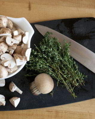 Тушеные грибы в мультиварке