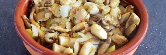 вешенки с картошкой в духовке