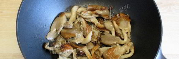 вешенки жареные с картошкой