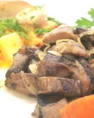 Запеченные подосиновики