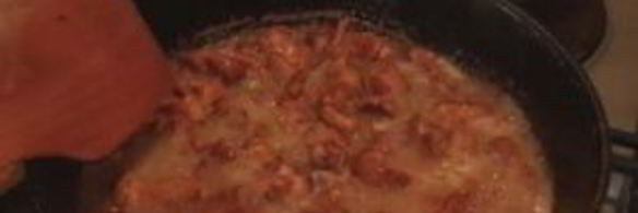 жареные грибы лисички с чесноком в сливочном масле