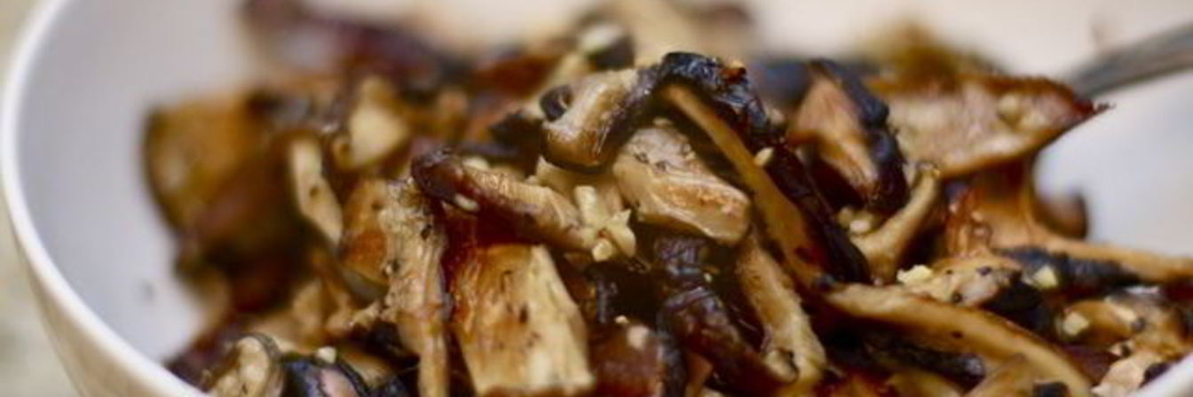 Жареные шиитаке