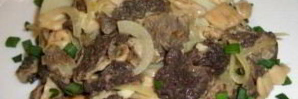 жареные сморчки