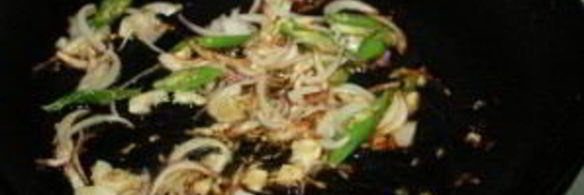 жареные вешенки с луком