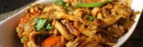 жареные вешенки с луком