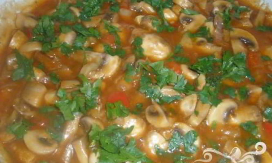 Рецепт грибного гуляша