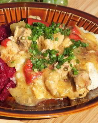 Гуляш без томатной пасты