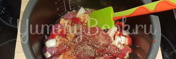 гуляш из говядины в мультиварке