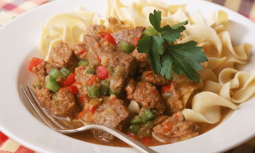 Рецепт гуляша из говяжьей печени