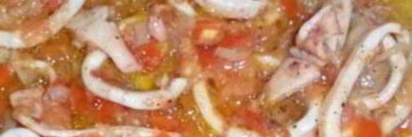 гуляш из кальмаров