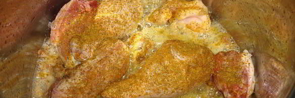 гуляш из красной фасоли и курицы