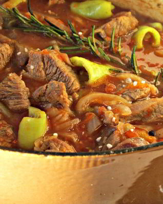 Гуляш из кролика