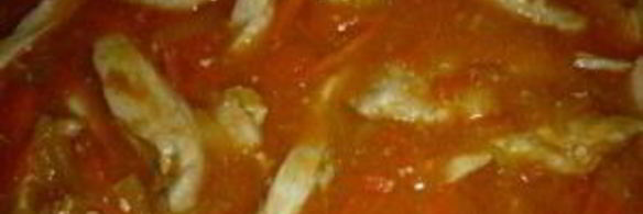 гуляш из куриной грудки