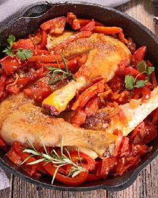 Гуляш из куриных ножек