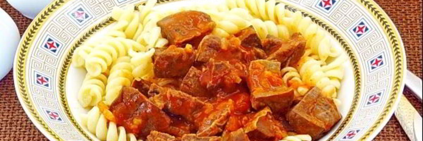 Гуляш из легкого