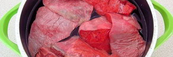 гуляш из легкого