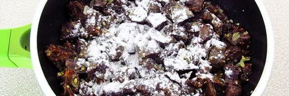 гуляш из легкого